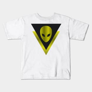 Golden alien Kids T-Shirt